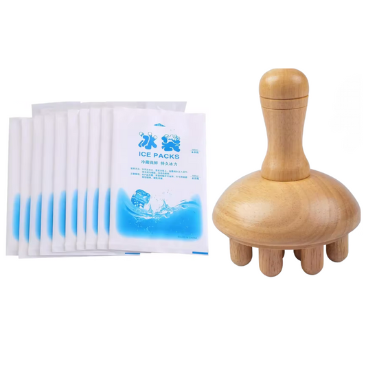 FREE Relief Bundle ( Lymphatic Drainage Massager AND 10 pcs Ice Gel Pack)